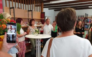 Reden am Kleiderkammer Jubiläum