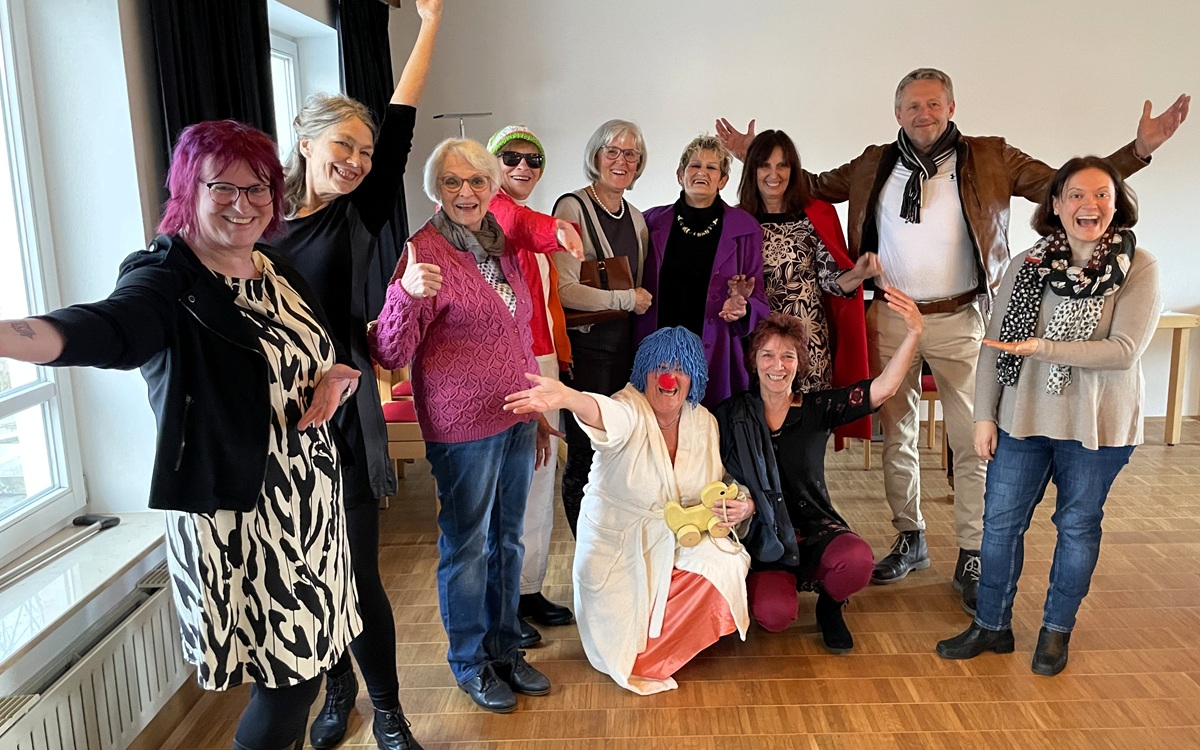 Modenschau im Pfarrsaal